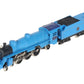 Marklin 8810 Z Scale Jersey Central 4-6-2 Blue Comet Steam Locomotive #831 EX