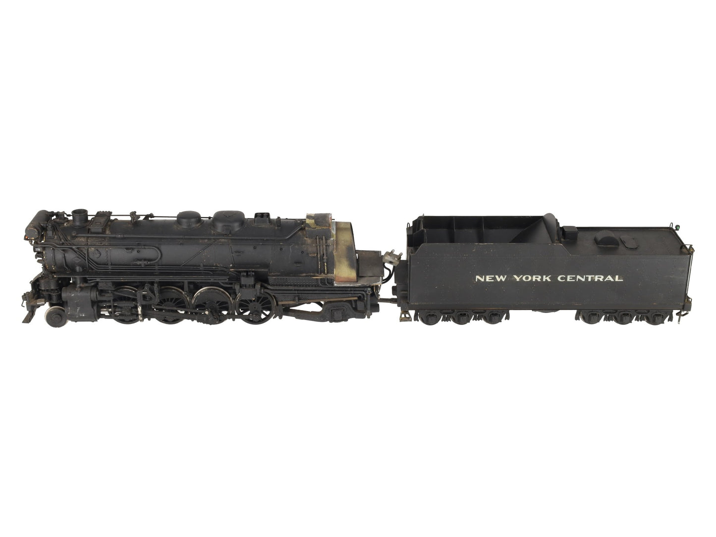 KTM O 2-Rail Brass New York Central 2-8-2 H-10B Steam Engine & Tender- Painted