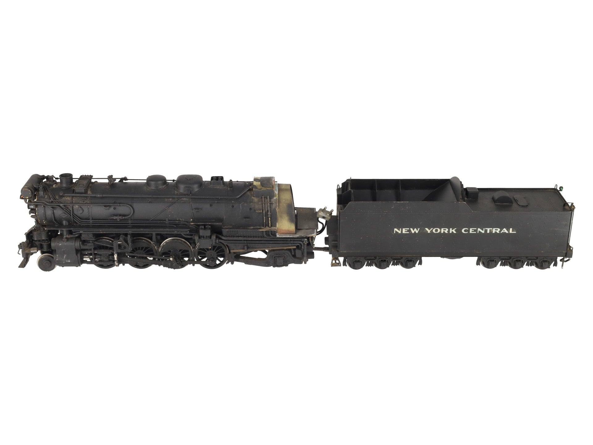 KTM O 2-Rail Brass New York Central 2-8-2 H-10B Steam Engine & Tender- Painted