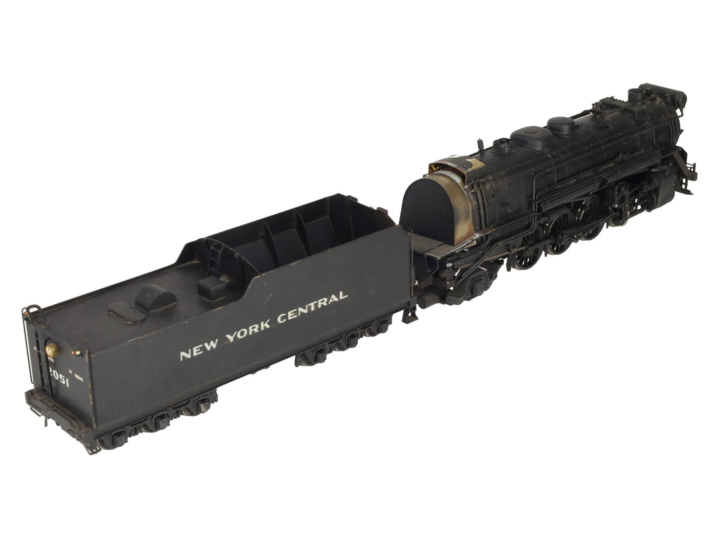 KTM O 2-Rail Brass New York Central 2-8-2 H-10B Steam Engine & Tender- Painted
