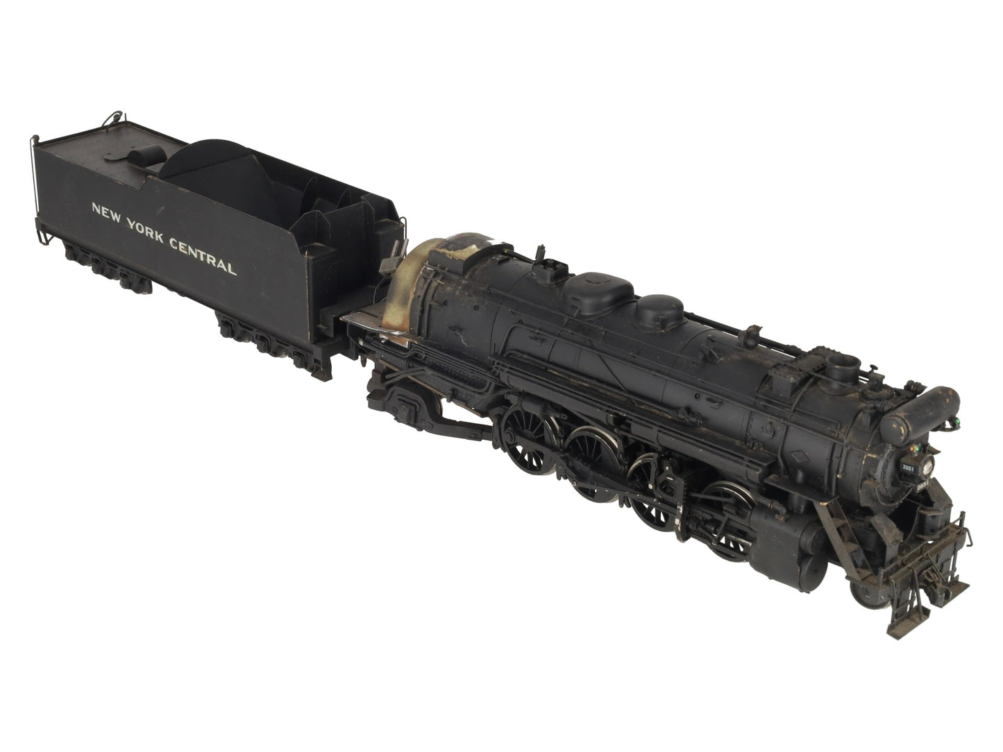 KTM O 2-Rail Brass New York Central 2-8-2 H-10B Steam Engine & Tender- Painted