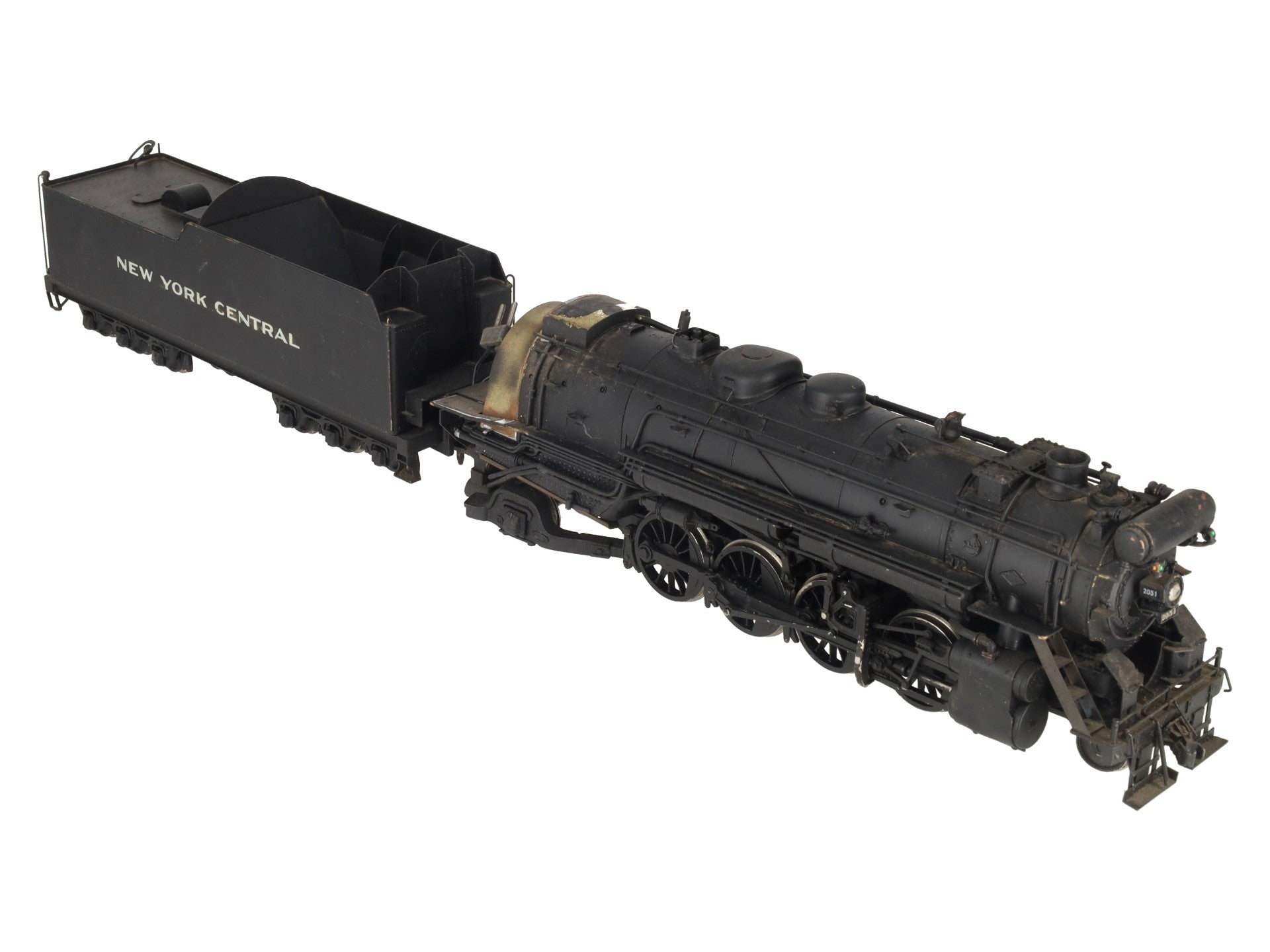 KTM O 2-Rail Brass New York Central 2-8-2 H-10B Steam Engine & Tender- Painted
