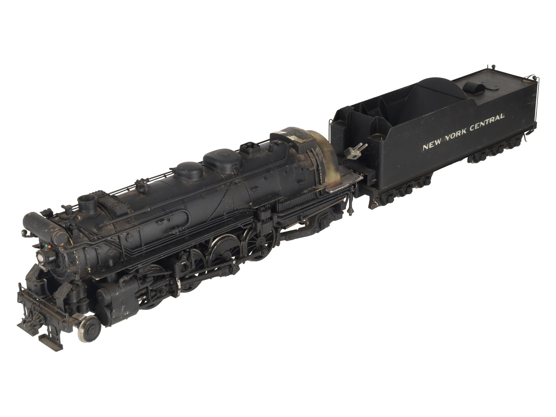 KTM O 2-Rail Brass New York Central 2-8-2 H-10B Steam Engine & Tender- Painted