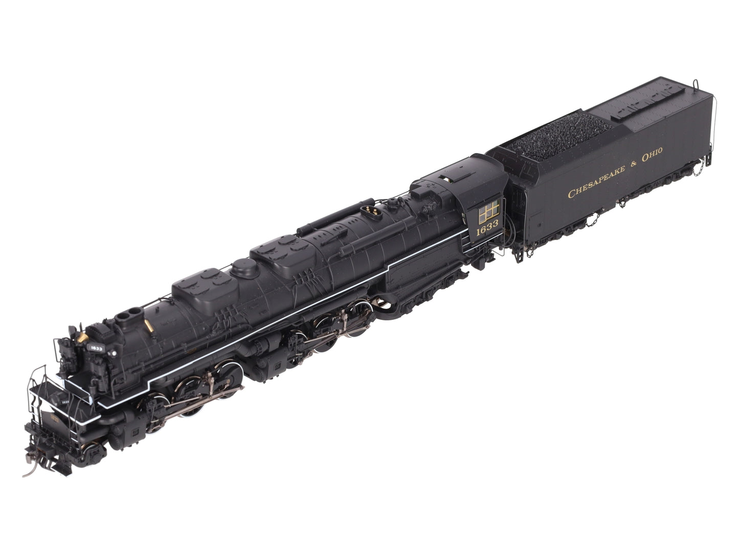Rivarossi R5454 HO Scale C&O Class 2-6-6-6 Steam Locomotive & Tender #1633 EX/Box