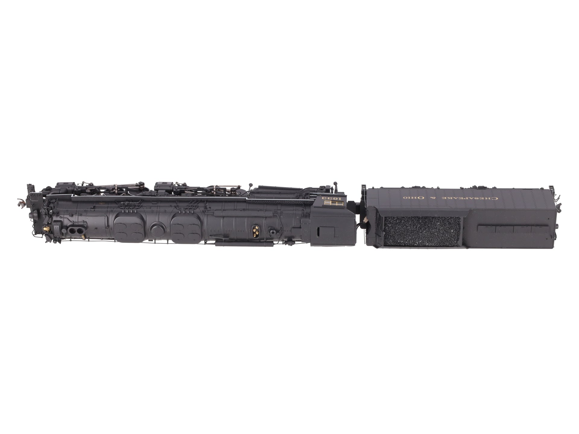 Rivarossi R5454 HO Scale C&O Class 2-6-6-6 Steam Locomotive & Tender #1633 EX/Box