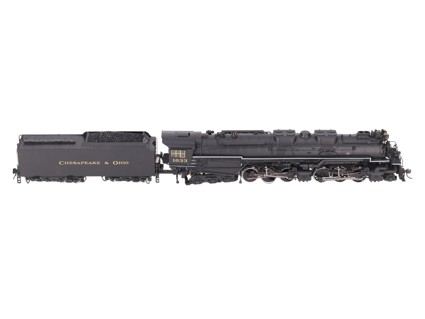 Rivarossi R5454 HO Scale C&O Class 2-6-6-6 Steam Locomotive & Tender #1633 EX/Box