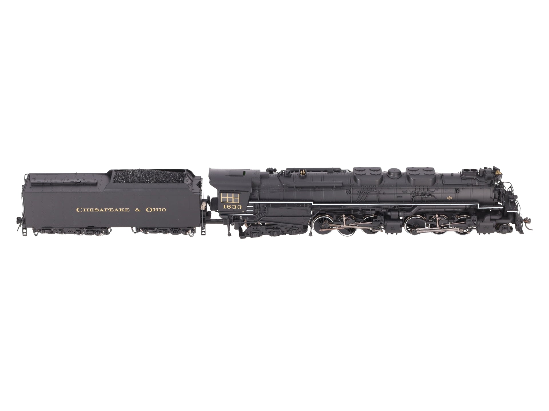 Rivarossi R5454 HO Scale C&O Class 2-6-6-6 Steam Locomotive & Tender #1633 EX/Box