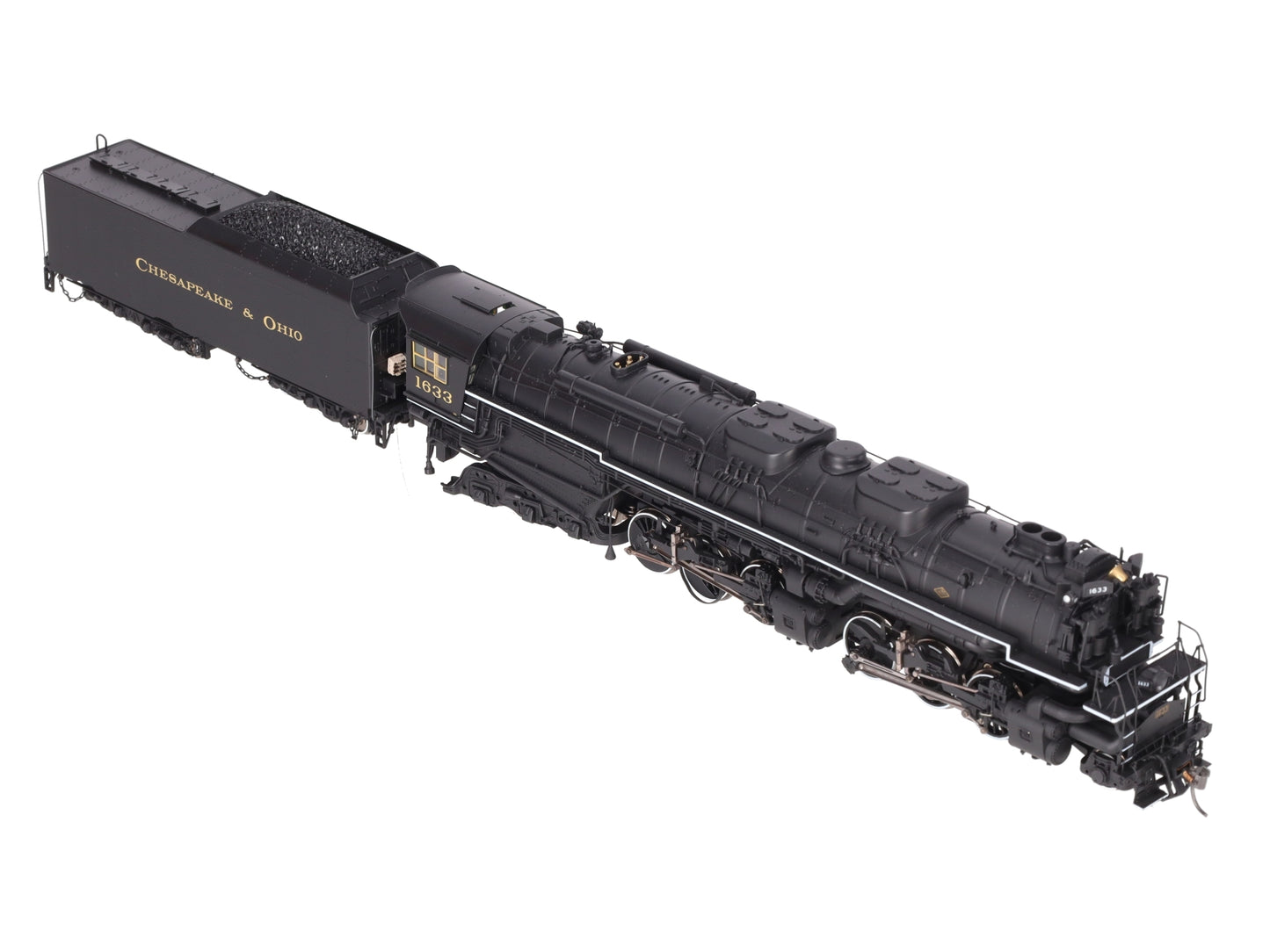 Rivarossi R5454 HO Scale C&O Class 2-6-6-6 Steam Locomotive & Tender #1633 EX/Box