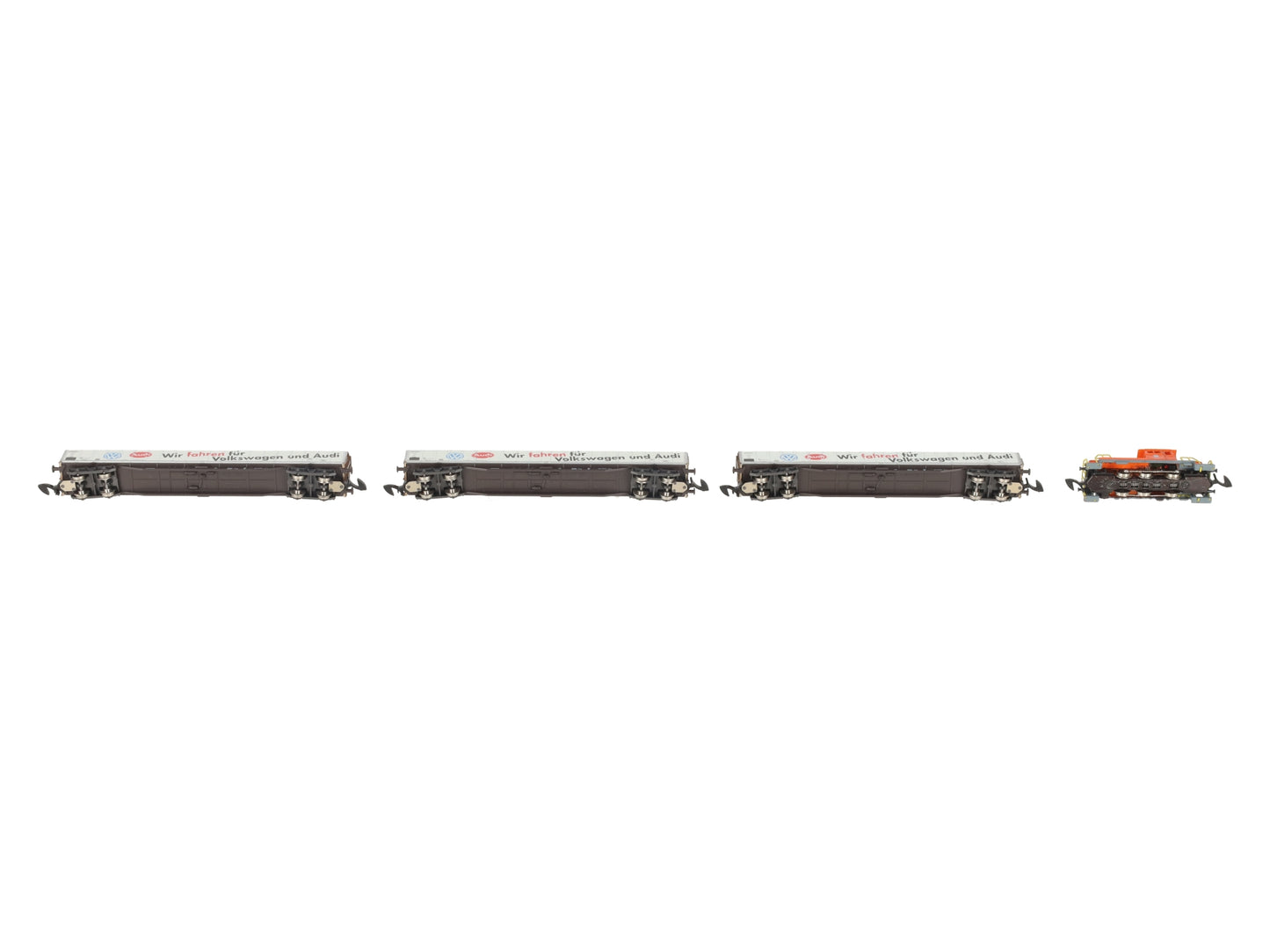 Marklin 8141 Z Scale Volkswagen Diesel Freight Train Set EX