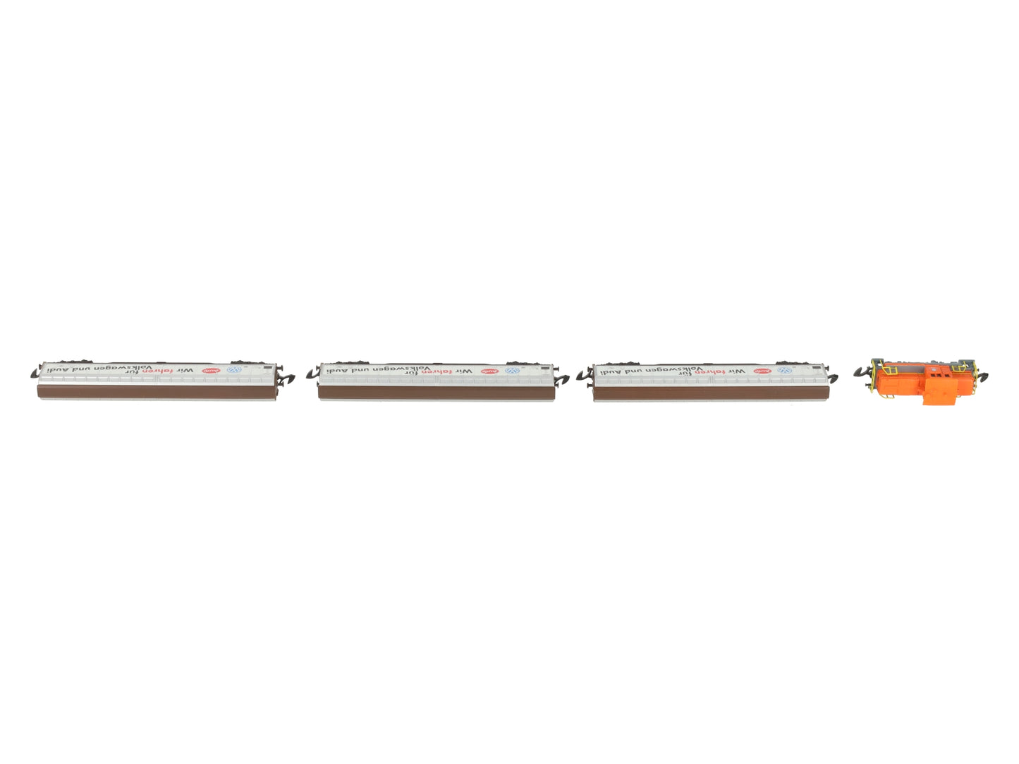 Marklin 8141 Z Scale Volkswagen Diesel Freight Train Set EX