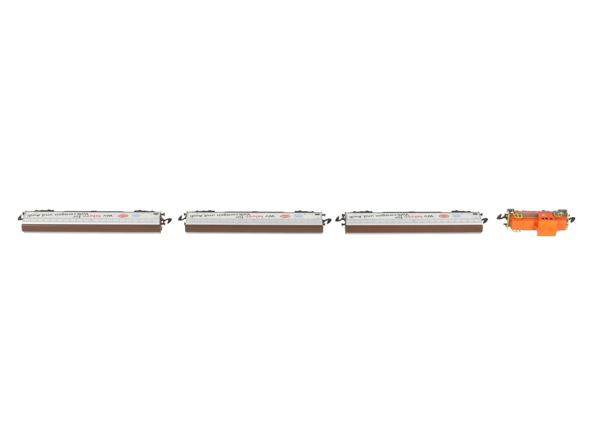Marklin 8141 Z Scale Volkswagen Diesel Freight Train Set EX