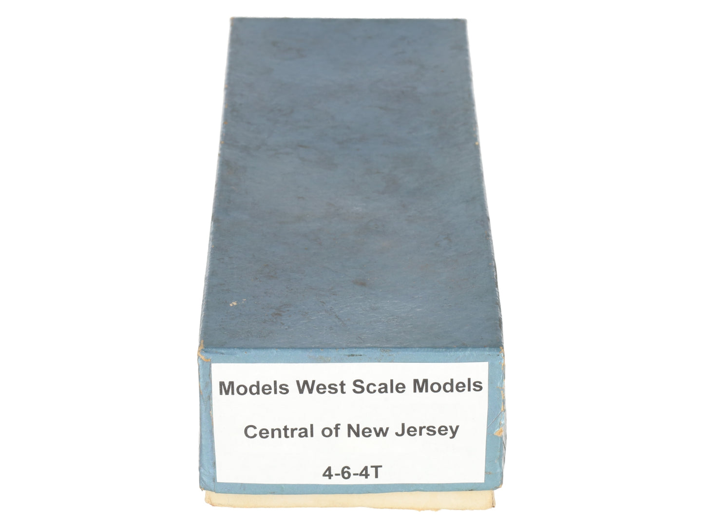 Models West HO Scale BRASS Central Of New Jersey 4-6-4T Loco w/ Tender- Painted