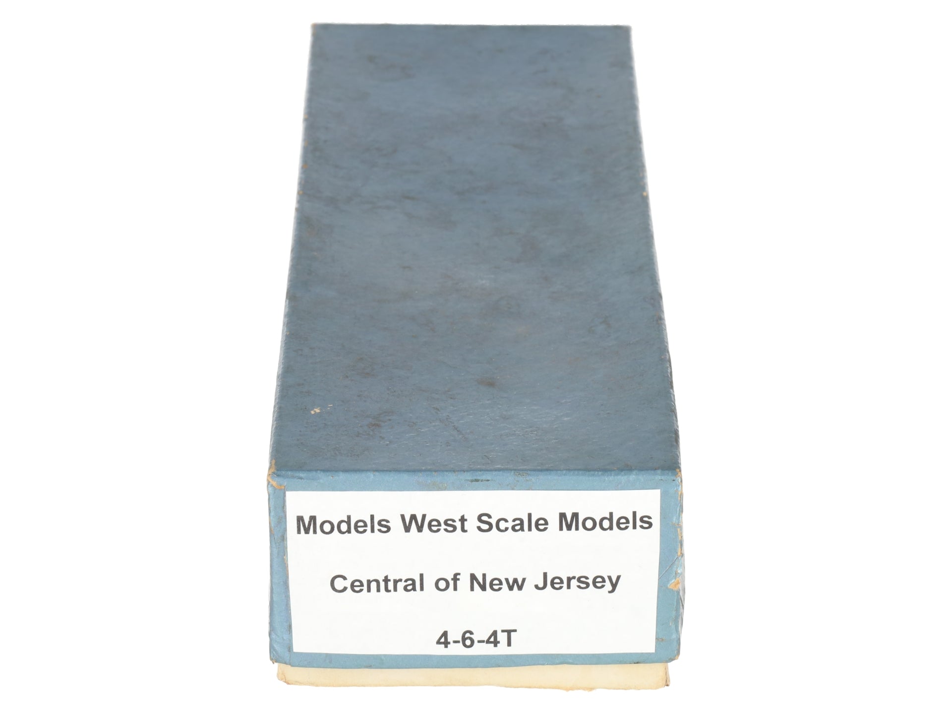 Models West HO Scale BRASS Central Of New Jersey 4-6-4T Loco w/ Tender- Painted