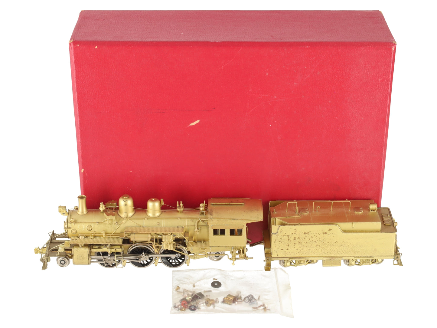 Key Imports HO BRASS Class "1050" 2-6-2 Prairie Steam Loco & Tender VG/Box
