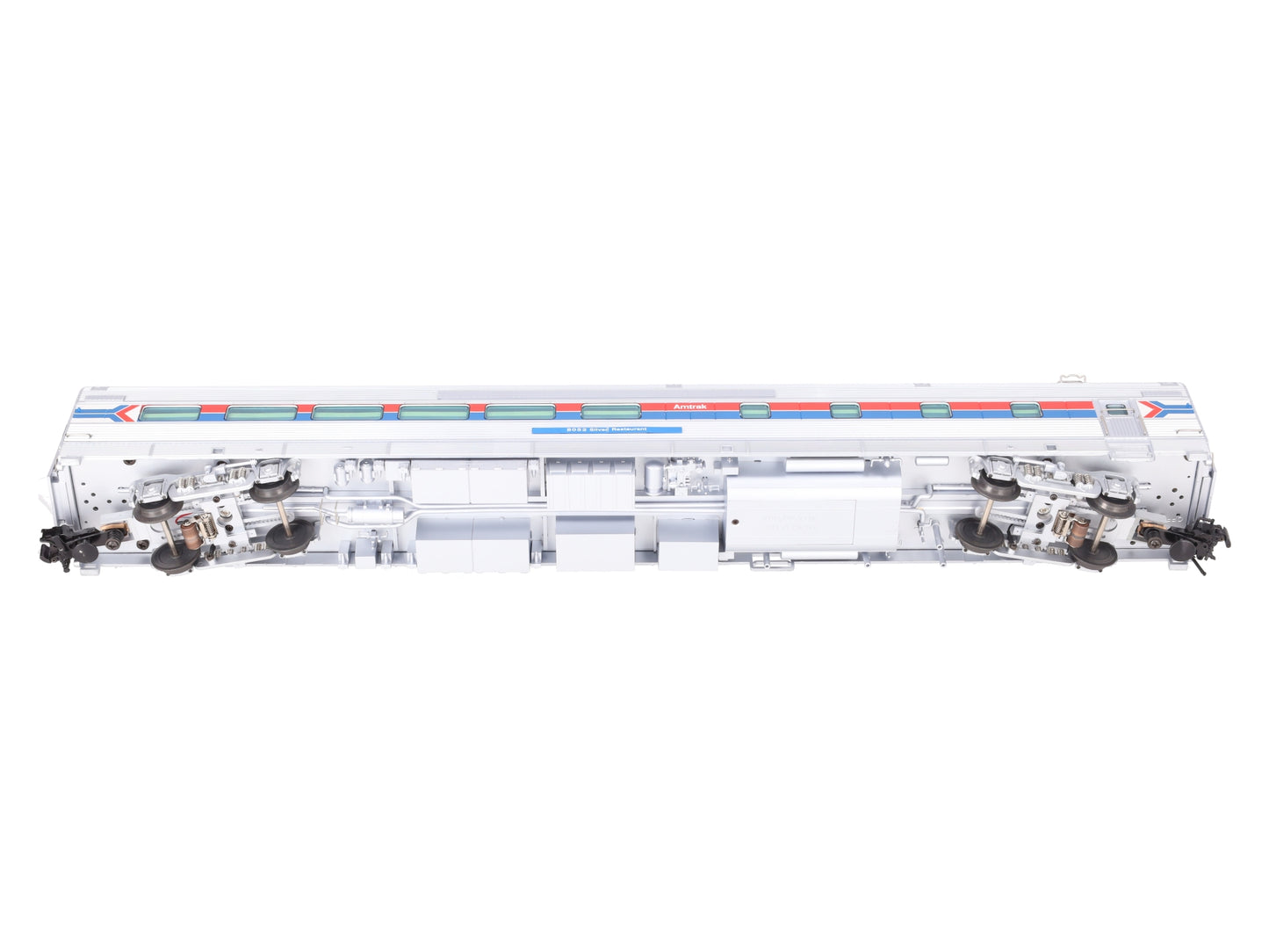 Atlas 3001194-2 O Gauge Amtrak Zephyr "Silver Restaurant" Dining Car EX/Box