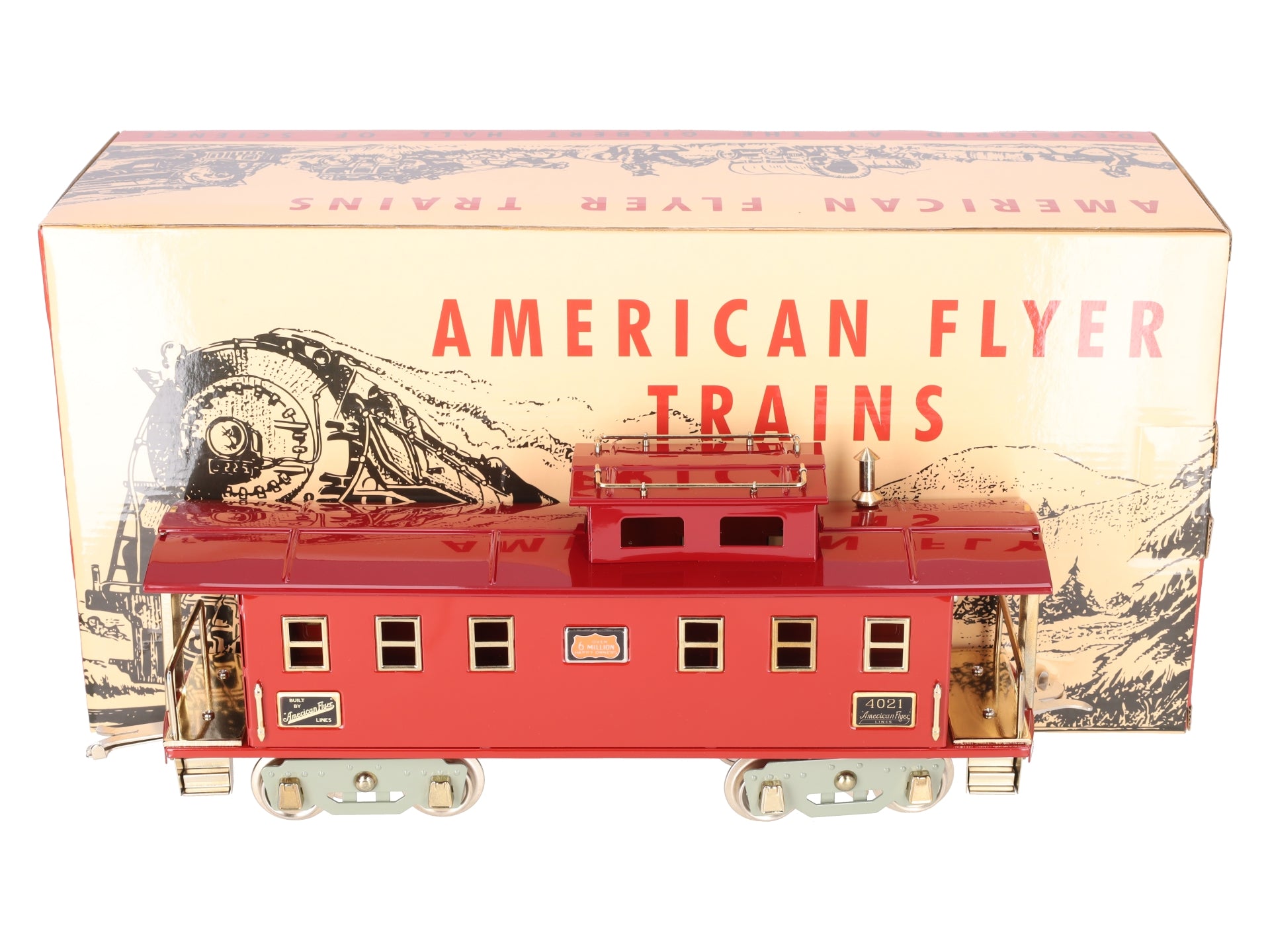 MTH 11-30102 Standard Gauge American Flyer Caboose #4021 LN/Box