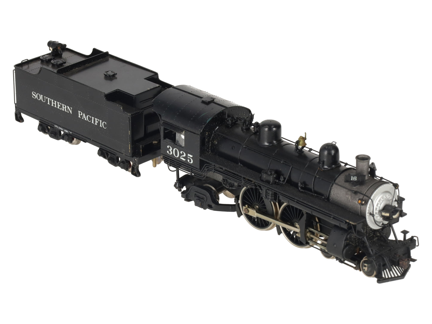 Pacific Fast Mail HO BRASS SP A3 4-4-2 Steam Locomotive & Tender -Painted/Box