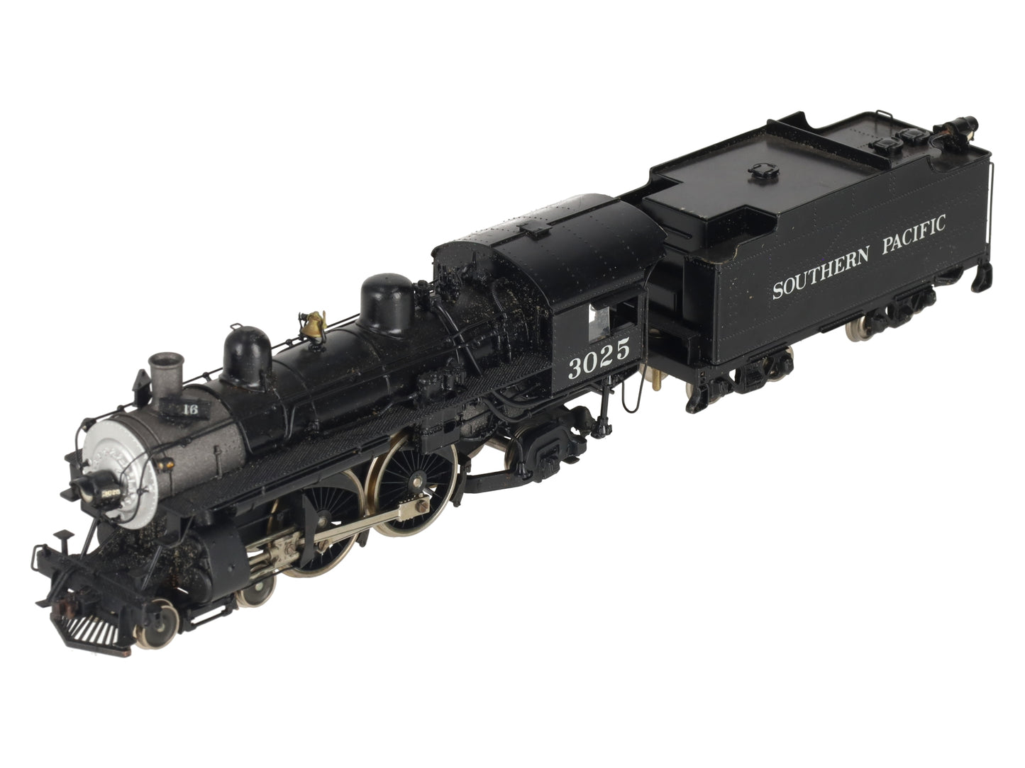 Pacific Fast Mail HO BRASS SP A3 4-4-2 Steam Locomotive & Tender -Painted/Box