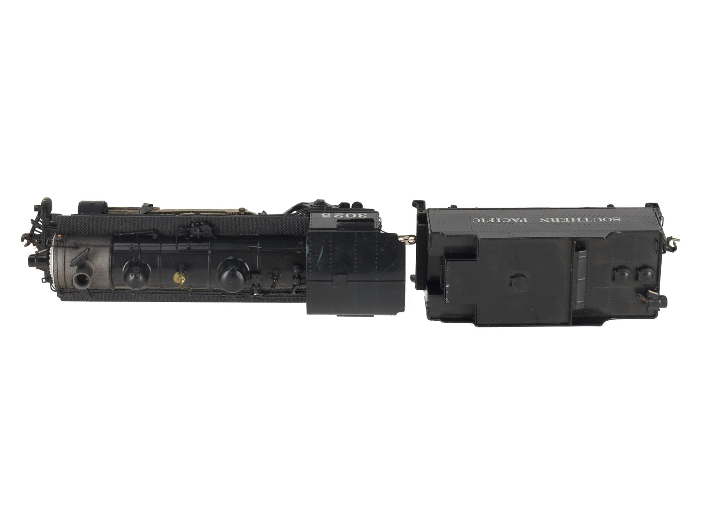 Pacific Fast Mail HO BRASS SP A3 4-4-2 Steam Locomotive & Tender -Painted/Box