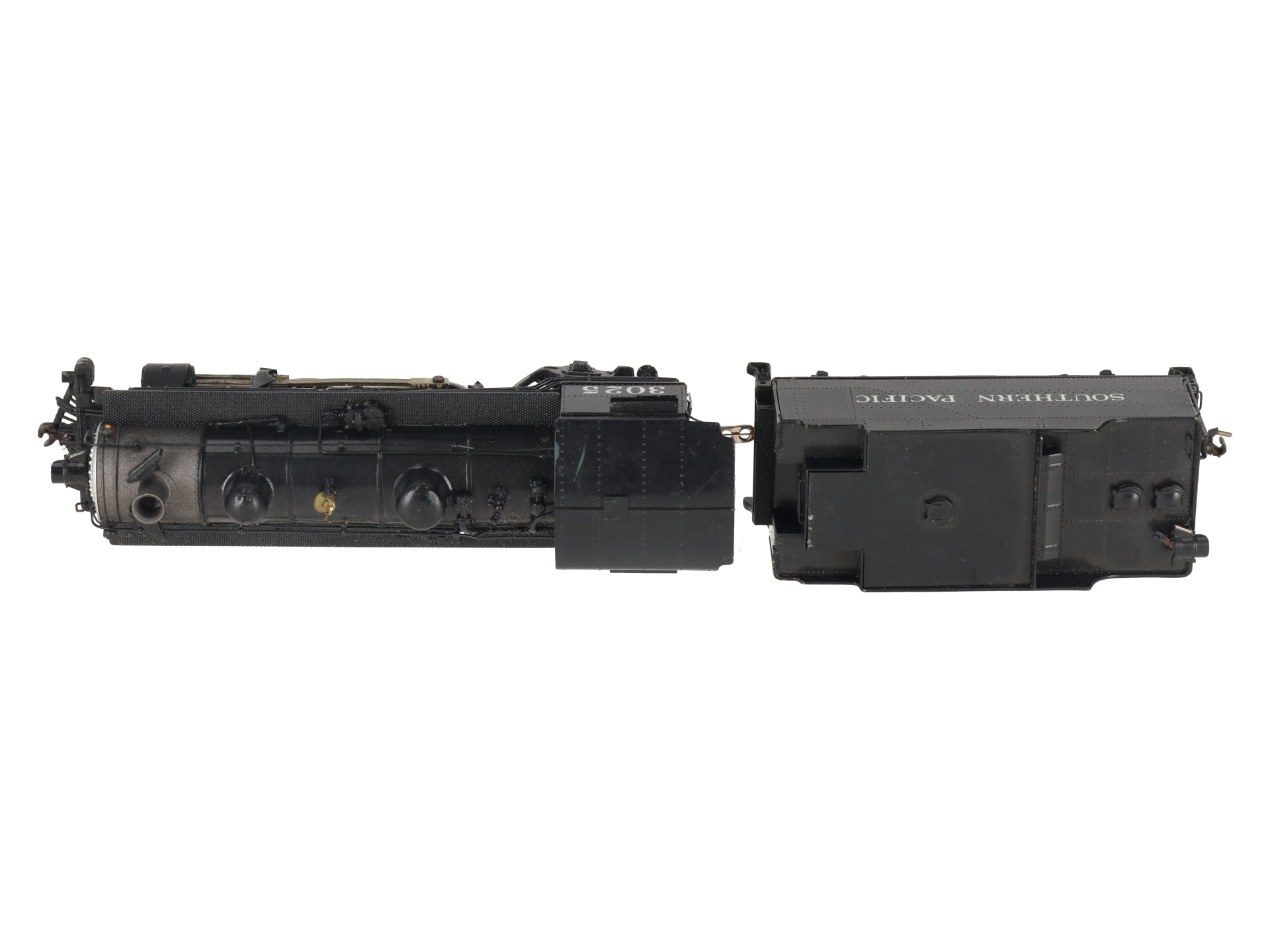 Pacific Fast Mail HO BRASS SP A3 4-4-2 Steam Locomotive & Tender -Painted/Box