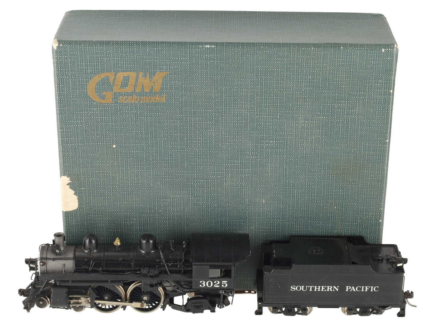 Pacific Fast Mail HO BRASS SP A3 4-4-2 Steam Locomotive & Tender -Painted/Box