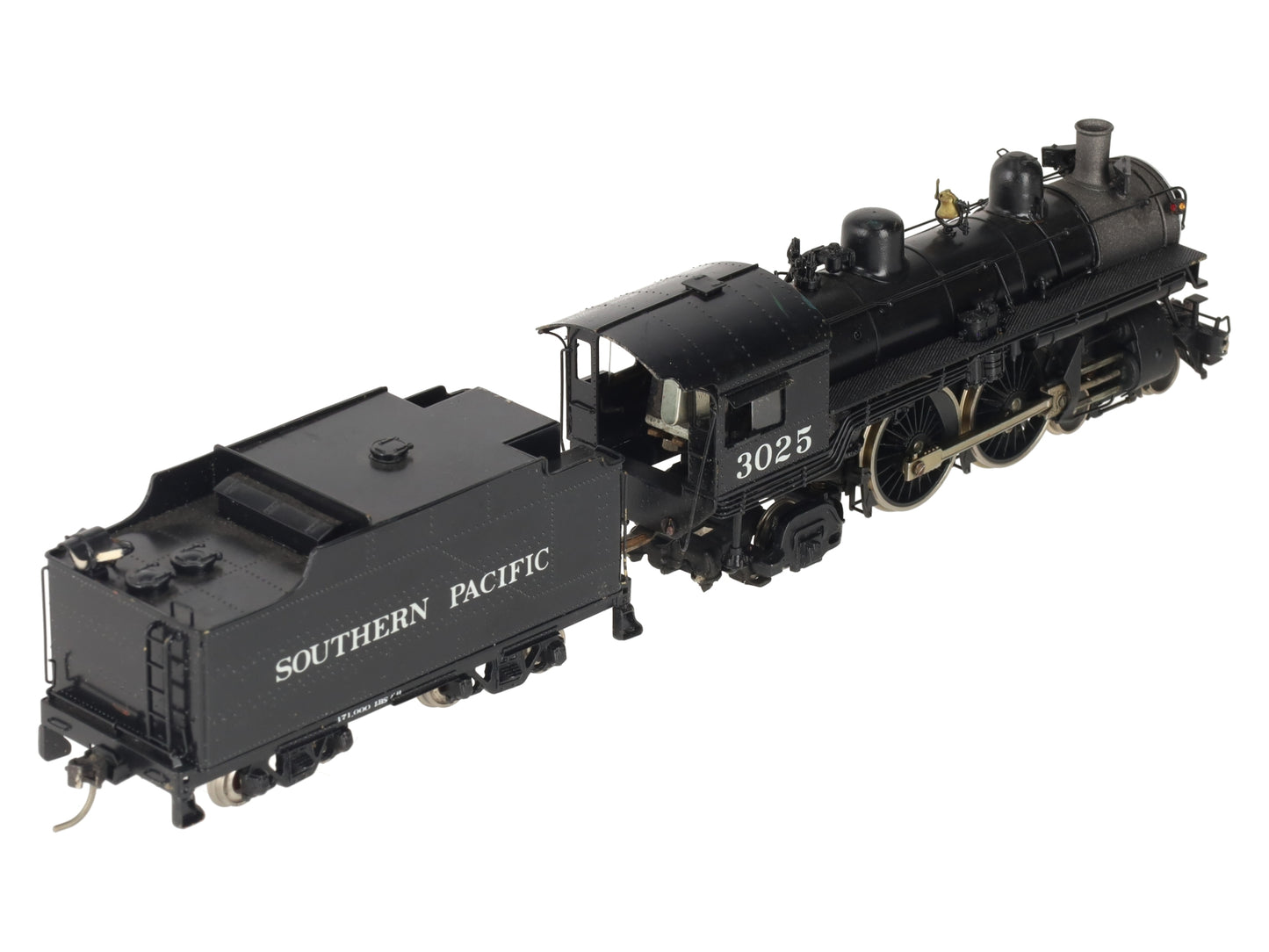 Pacific Fast Mail HO BRASS SP A3 4-4-2 Steam Locomotive & Tender -Painted/Box