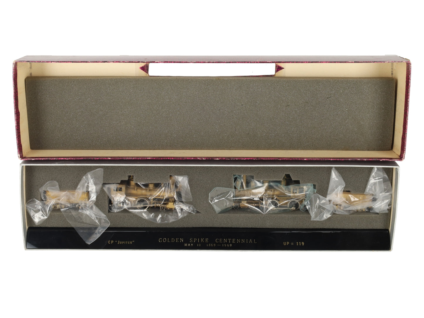 PFM/United Models HO BRASS 4-4-0 Golden Spike Centennial #119 VG/Box