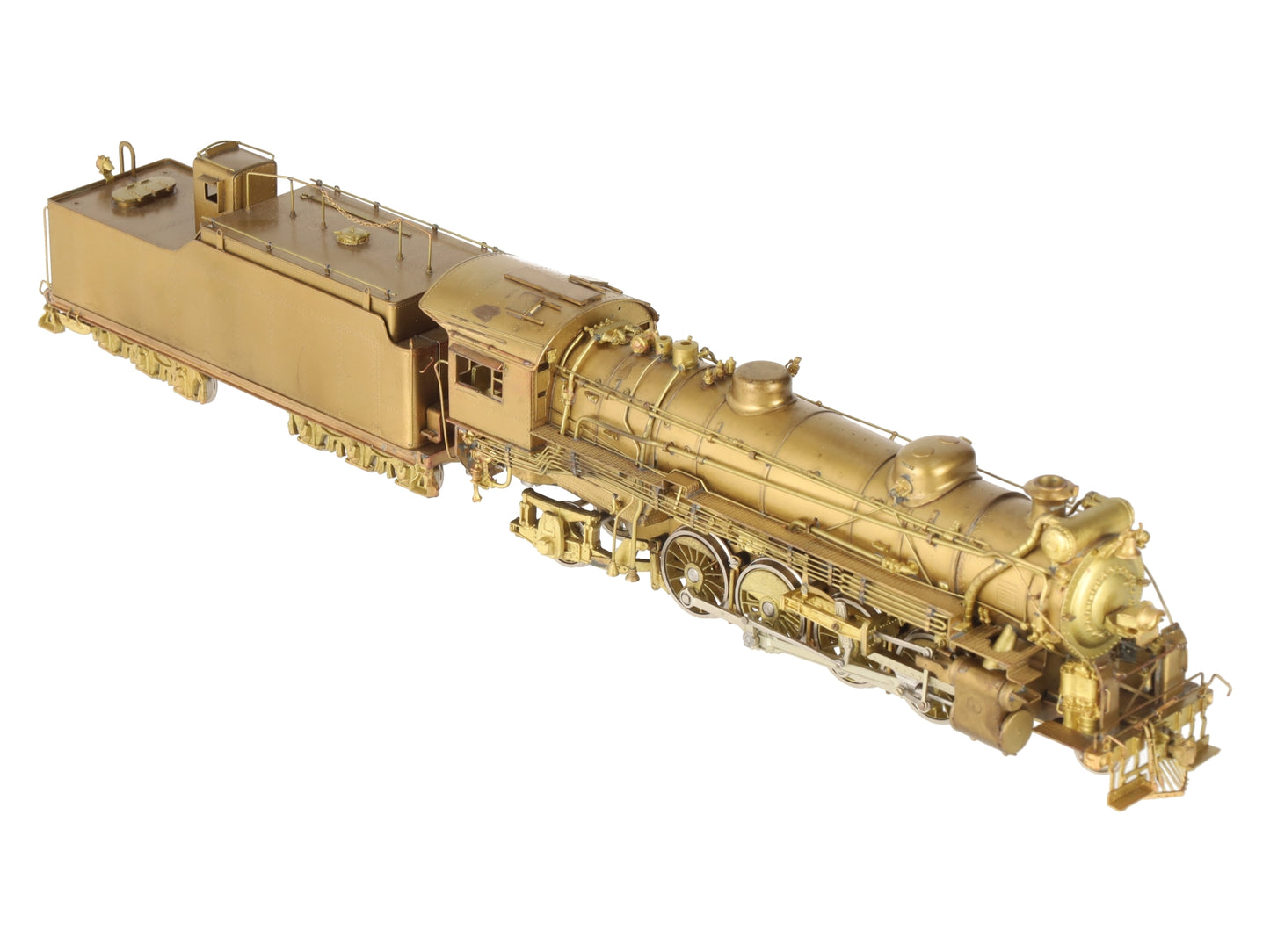 Key Imports HO BRASS T&P 2-8-2 Mikado Steam Loco & Tender #800 VG/Box