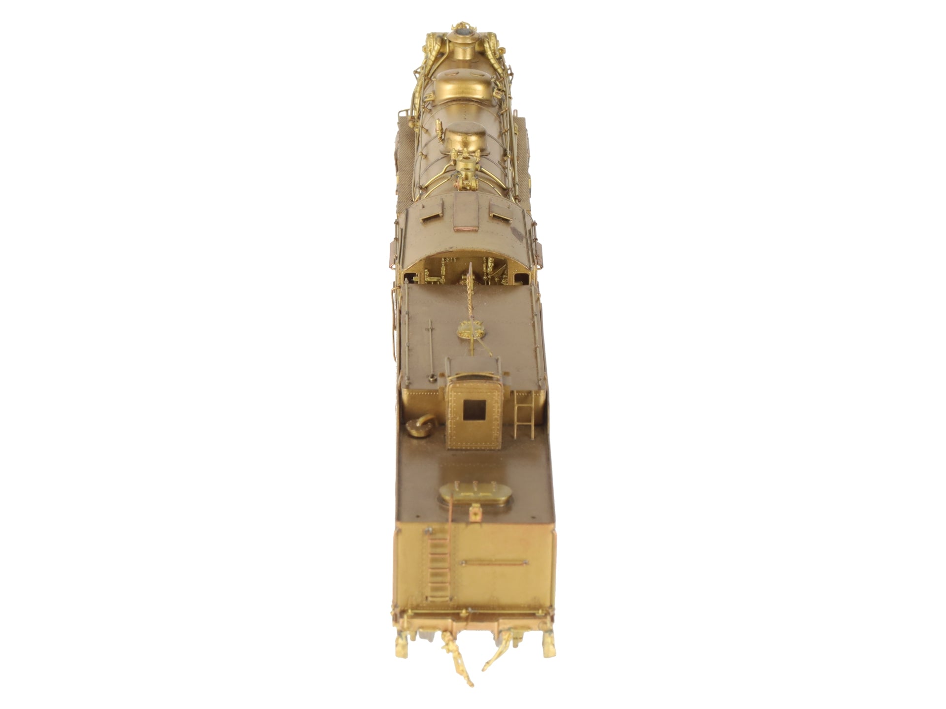 Key Imports HO BRASS T&P 2-8-2 Mikado Steam Loco & Tender #800 VG/Box