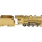 Overland Models/Kobra HO Scale Brass Undecorated 2-8-0 Steam Locomotive w/Tender VG