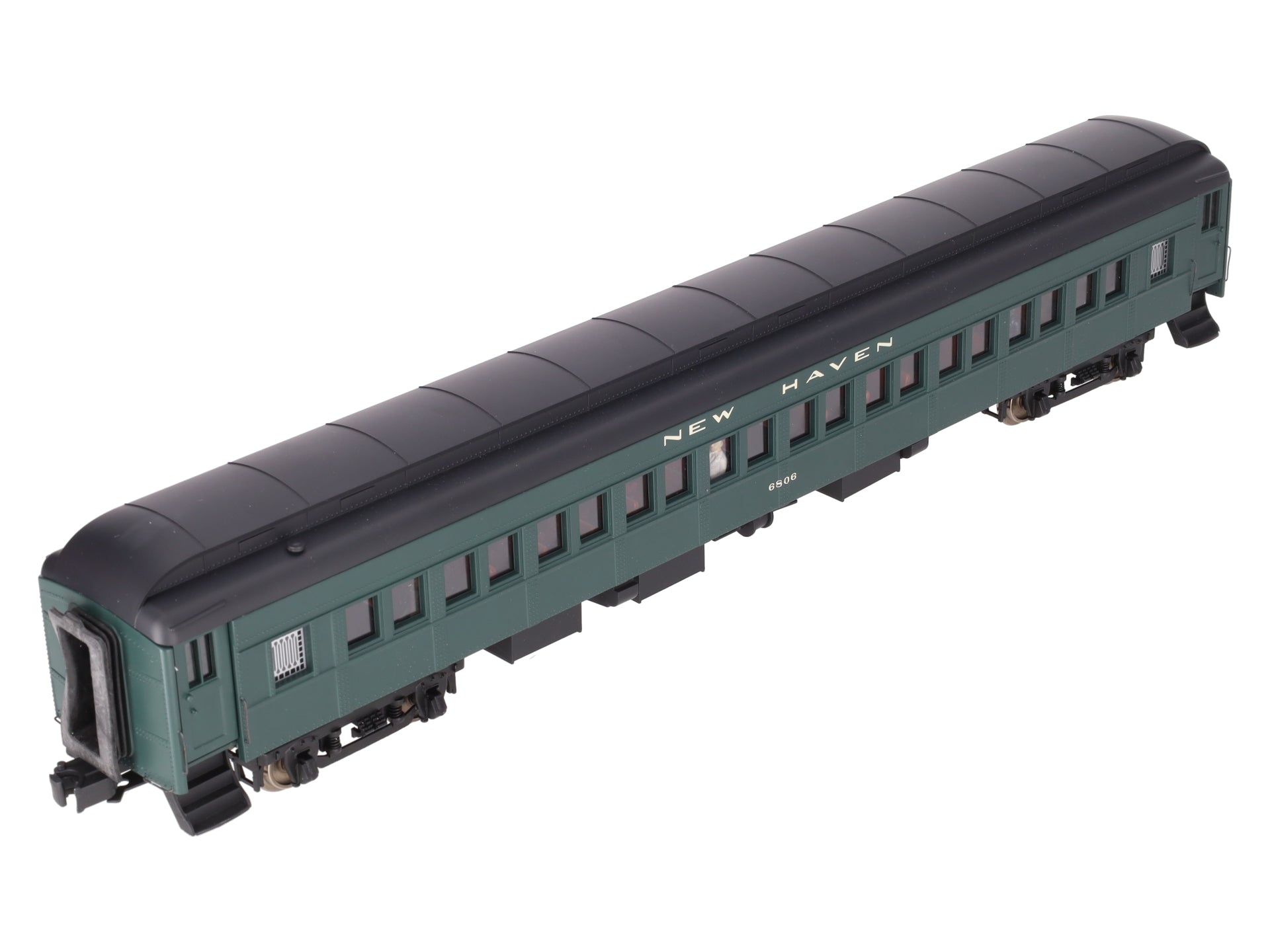 Golden Gate Depot New O Gauge Haven 80' Green Coach #6806 - 2-Rail EX/Box