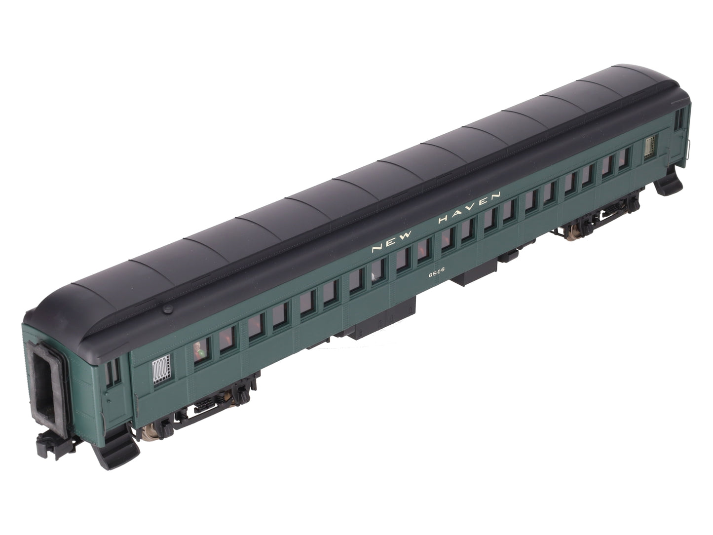 Golden Gate Depot New O Gauge Haven 80' Green Coach #6806 - 2-Rail EX/Box