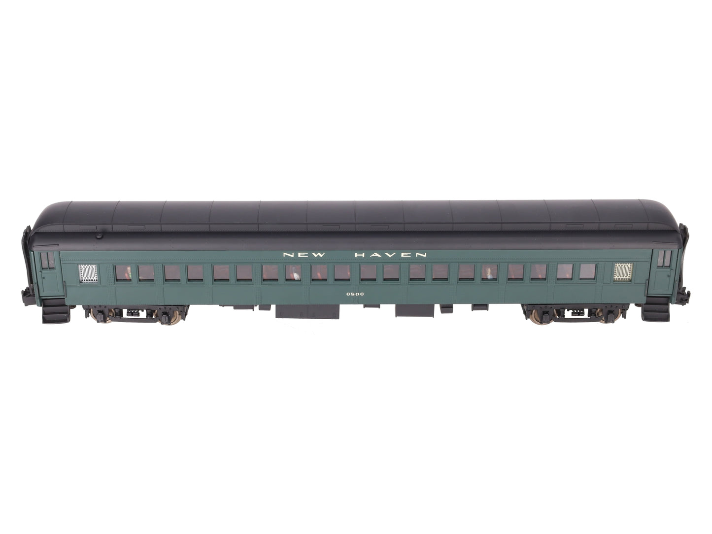Golden Gate Depot New O Gauge Haven 80' Green Coach #6806 - 2-Rail EX/Box