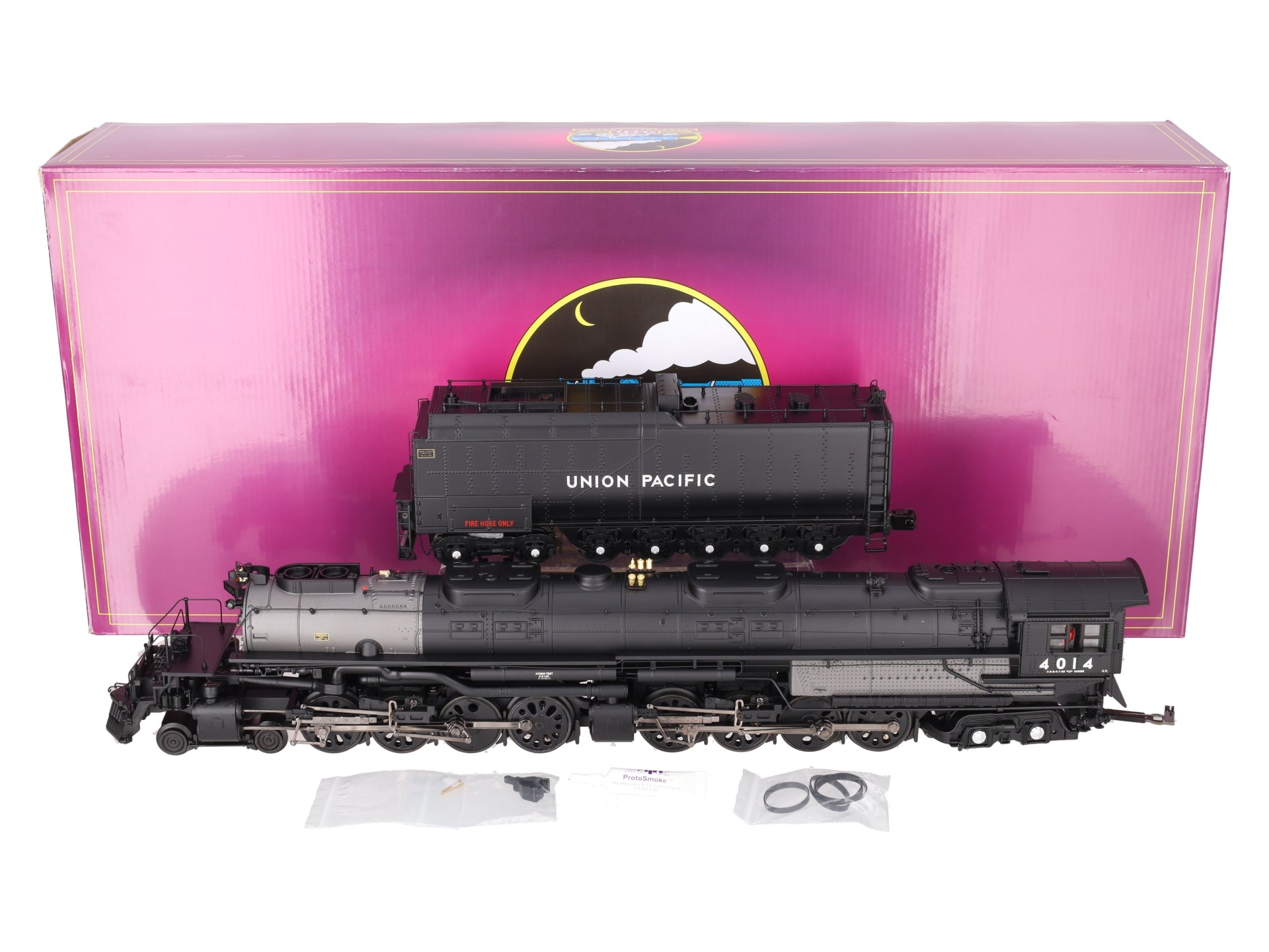 MTH 20-3575-1 O Union Pacific 4-8-8-4 Big Boy Steam Oil Burner w/ P-S 3 #4014 LN/Box