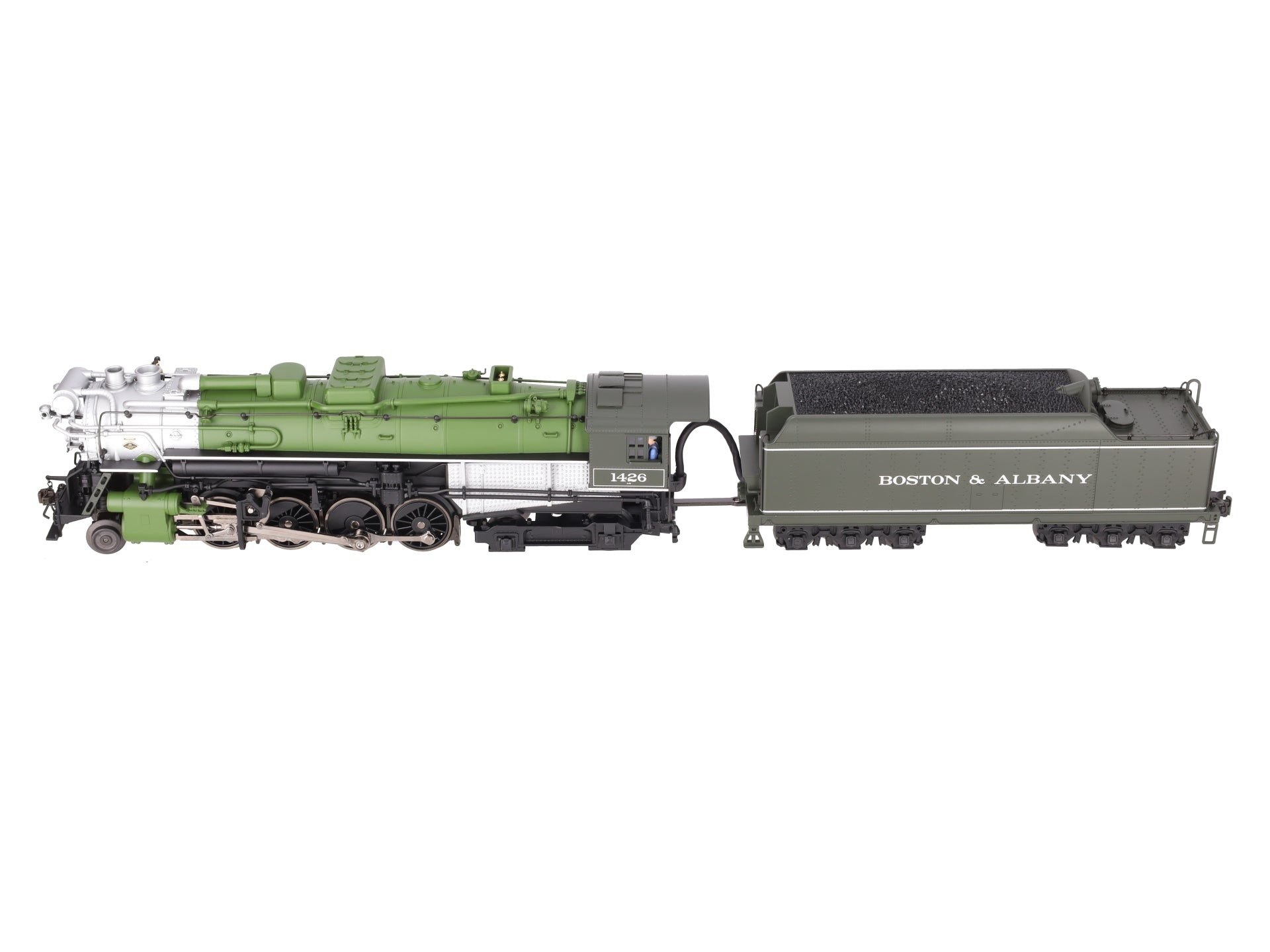 K-Line K3670-1426CC Boston & Albany Berkshire Steam Loco #1426 with TMCC LN/Box
