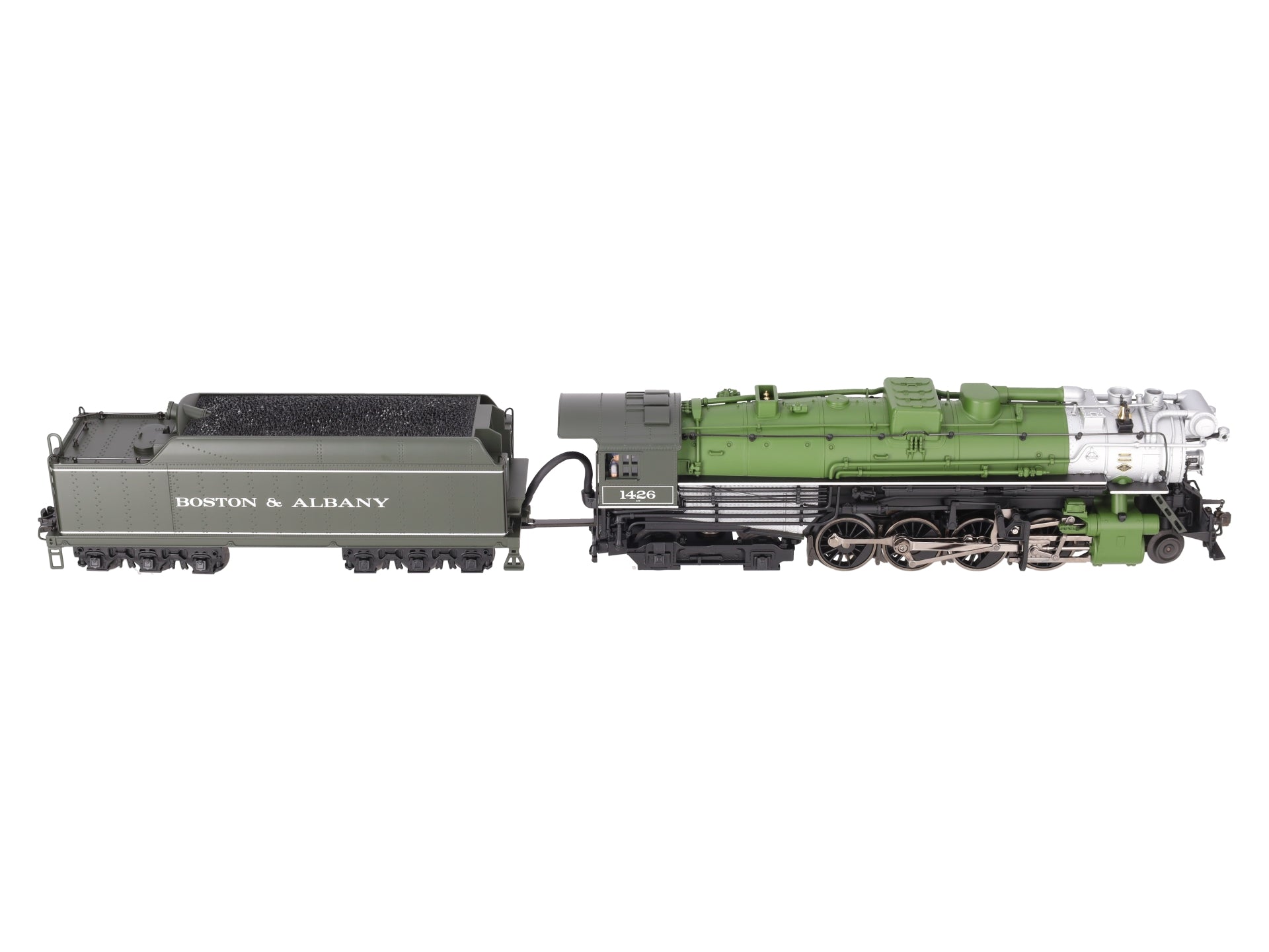 K-Line K3670-1426CC Boston & Albany Berkshire Steam Loco #1426 with TMCC LN/Box