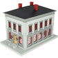 MTH 30-9099 O Gray & Maroon Police Station Assembled Building LN/Box