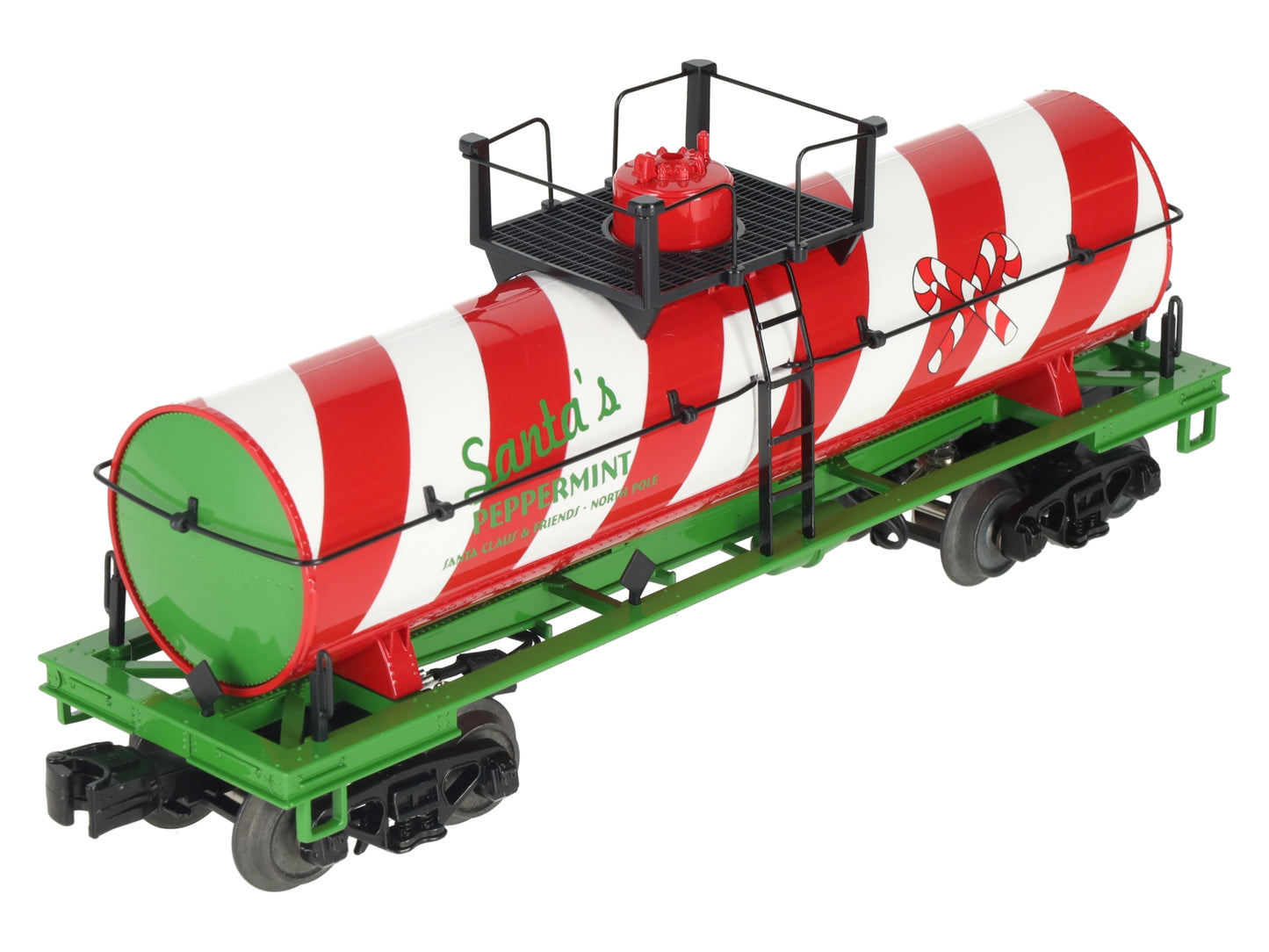 MTH 30-73520 O Christmas Smoking Tank Car #Peppermint