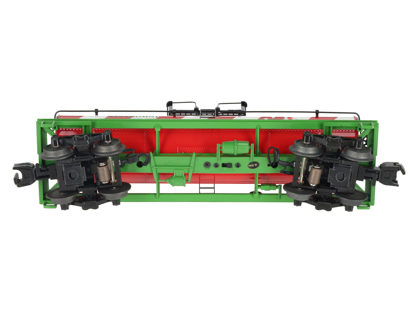 MTH 30-73520 O Christmas Smoking Tank Car #Peppermint