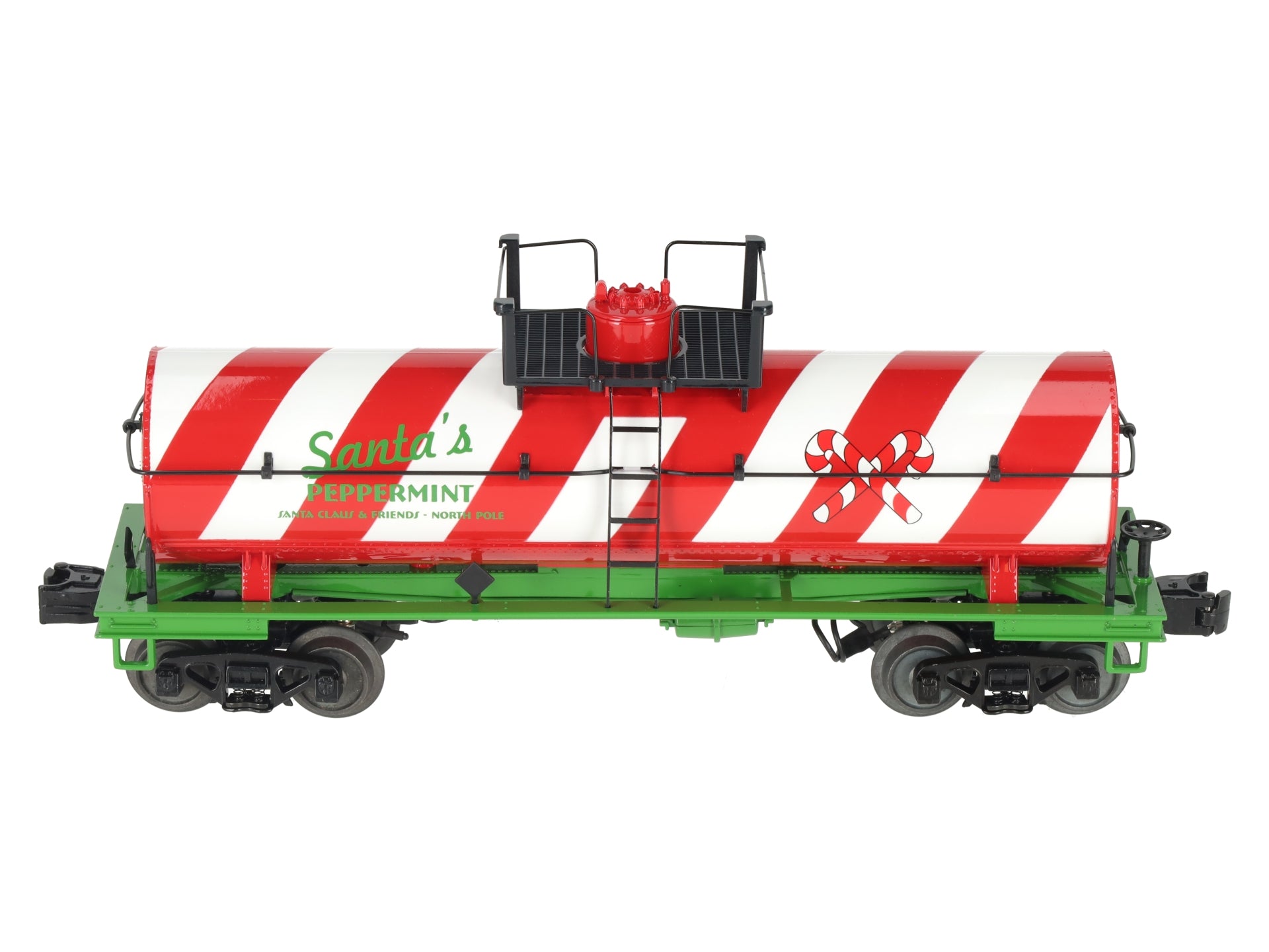 MTH 30-73520 O Christmas Smoking Tank Car #Peppermint
