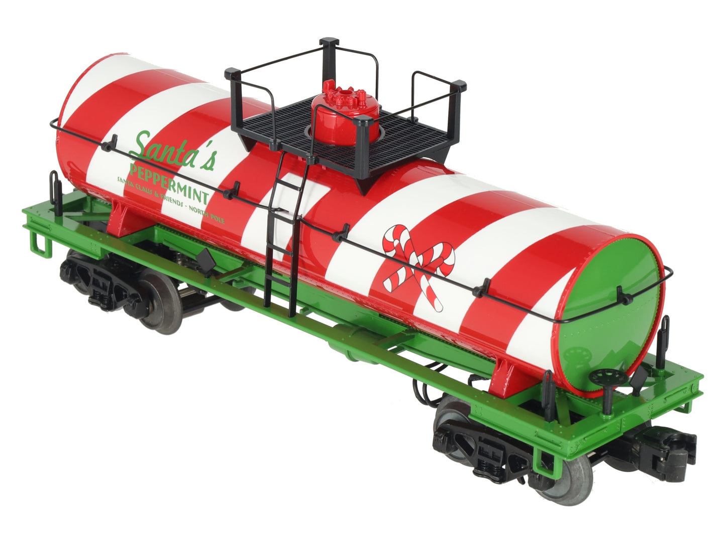 MTH 30-73520 O Christmas Smoking Tank Car #Peppermint