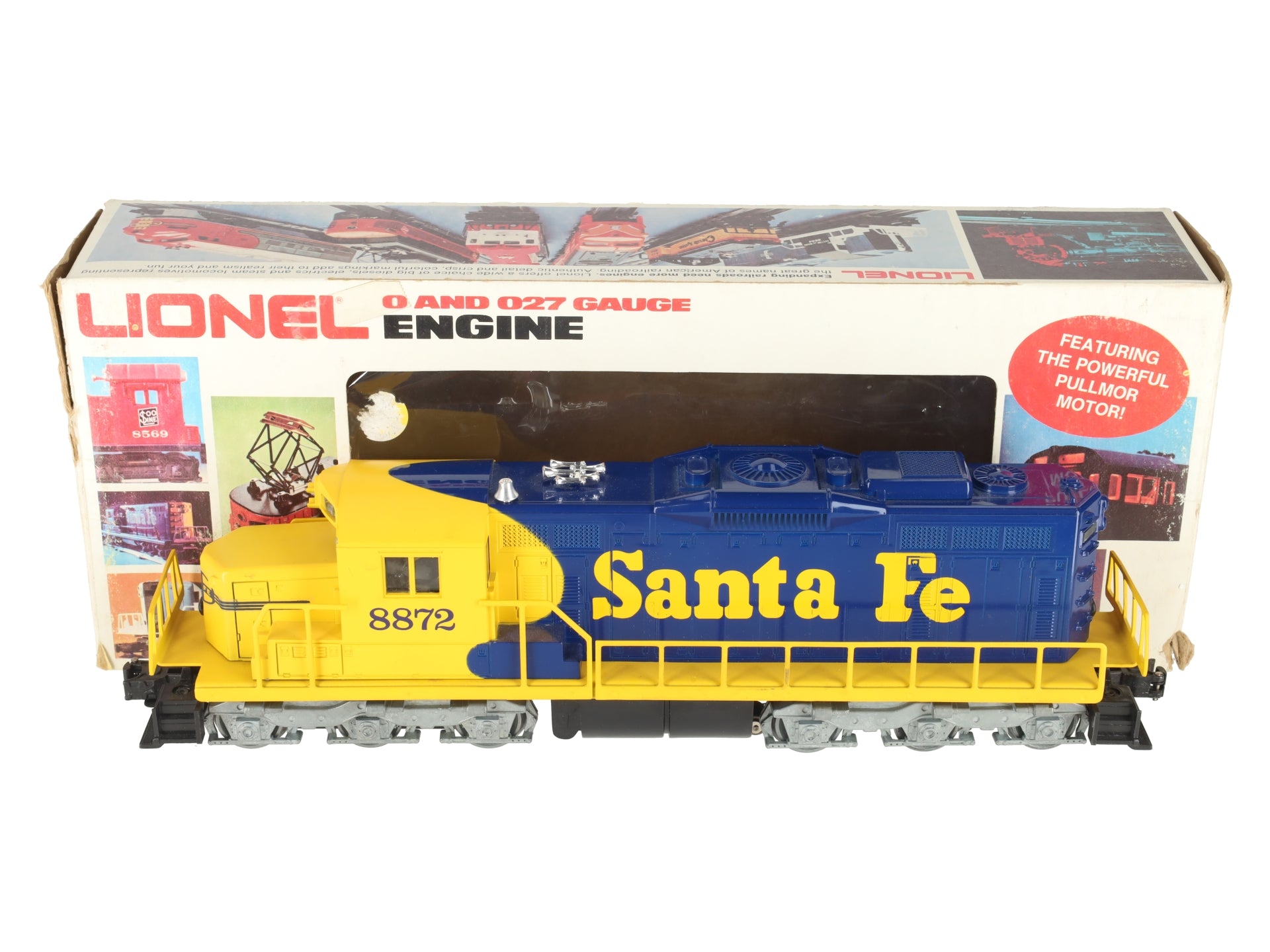 Lionel 6-8872 O Gauge Santa Fe SD18 Powered Diesel Locomotive #8872 EX/Box