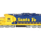 Lionel 6-8872 O Gauge Santa Fe SD18 Powered Diesel Locomotive #8872 EX/Box