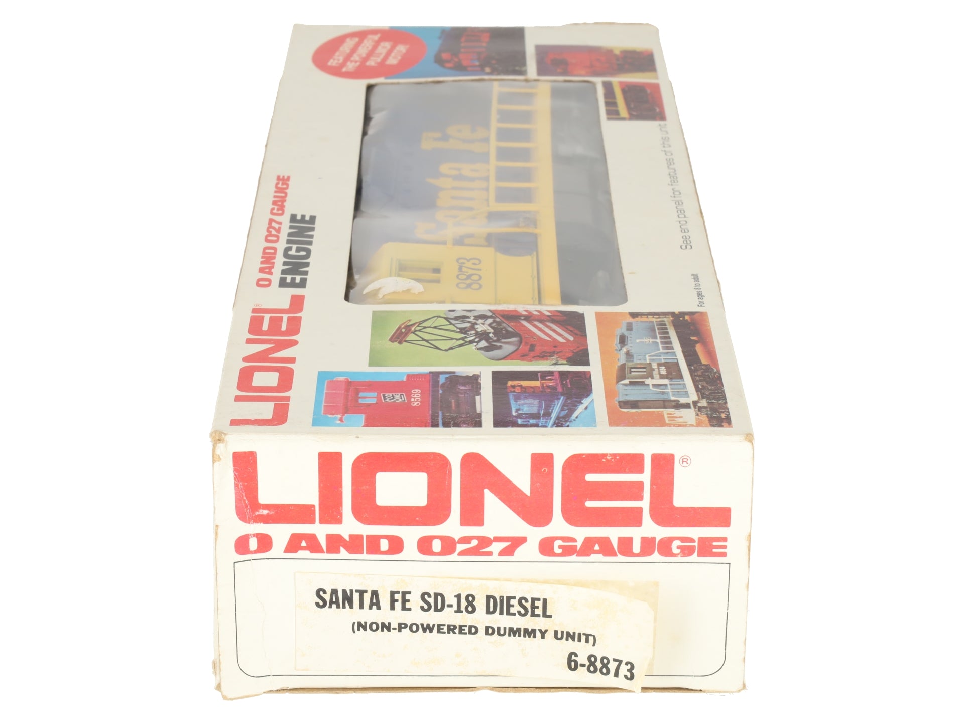Lionel 6-8873 O Gauge Santa Fe SD-18 Non-Powered Diesel Locomotive #8873 EX/Box
