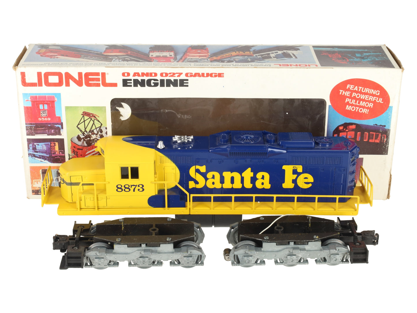 Lionel 6-8873 O Gauge Santa Fe SD-18 Non-Powered Diesel Locomotive #8873 EX/Box