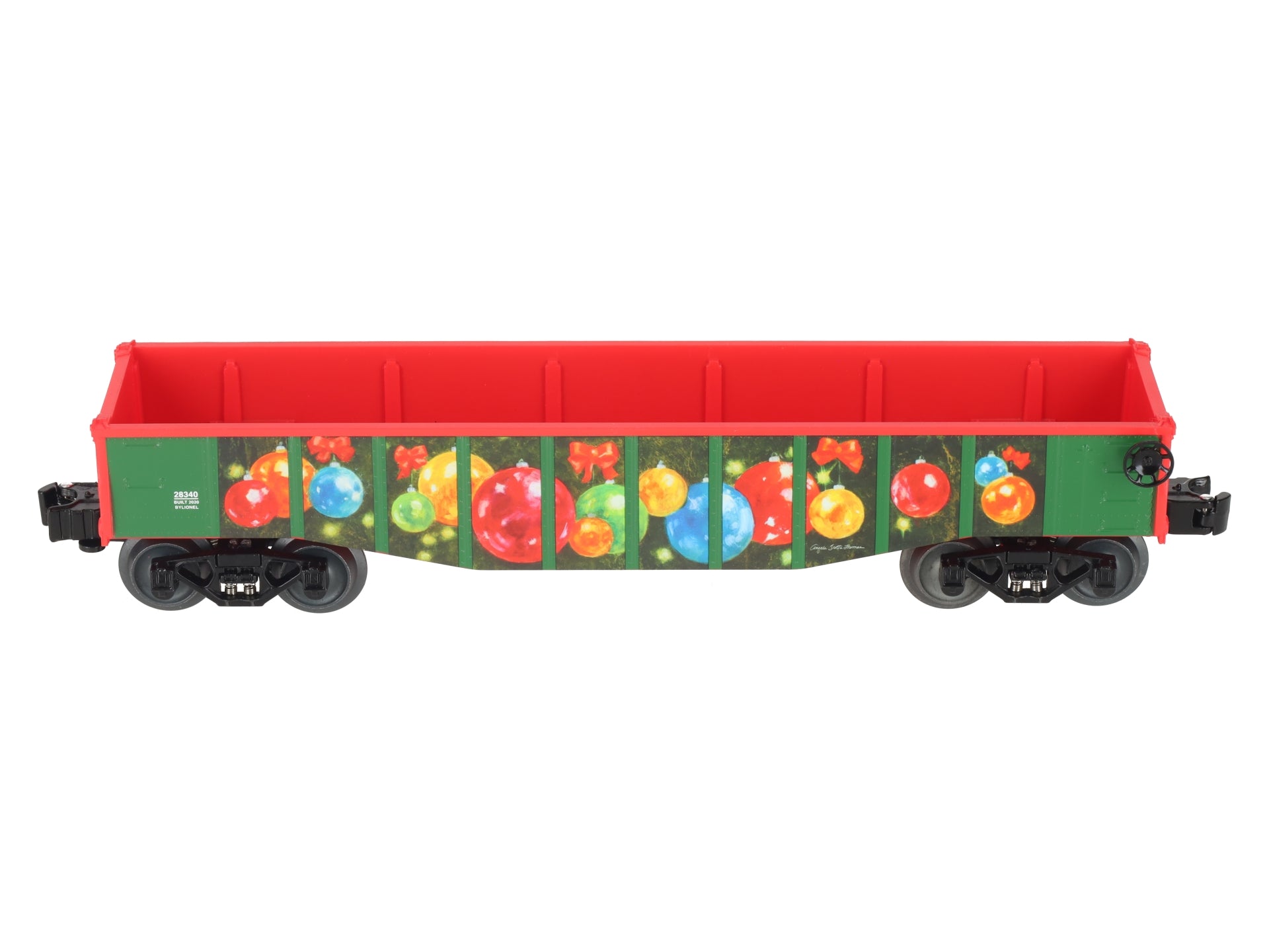 Lionel 2028340 O Gauge Angela Trotta Thomas Gondola w/ Presents & Trees