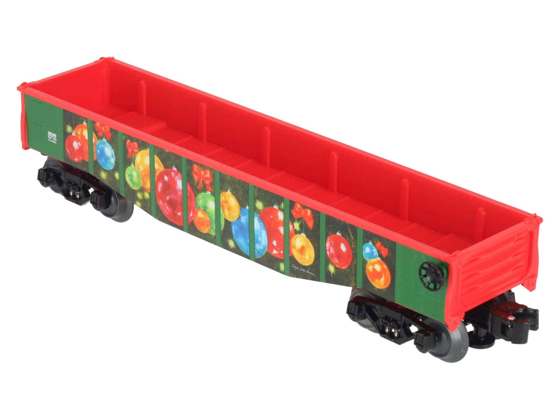 Lionel 2028340 O Gauge Angela Trotta Thomas Gondola w/ Presents & Trees