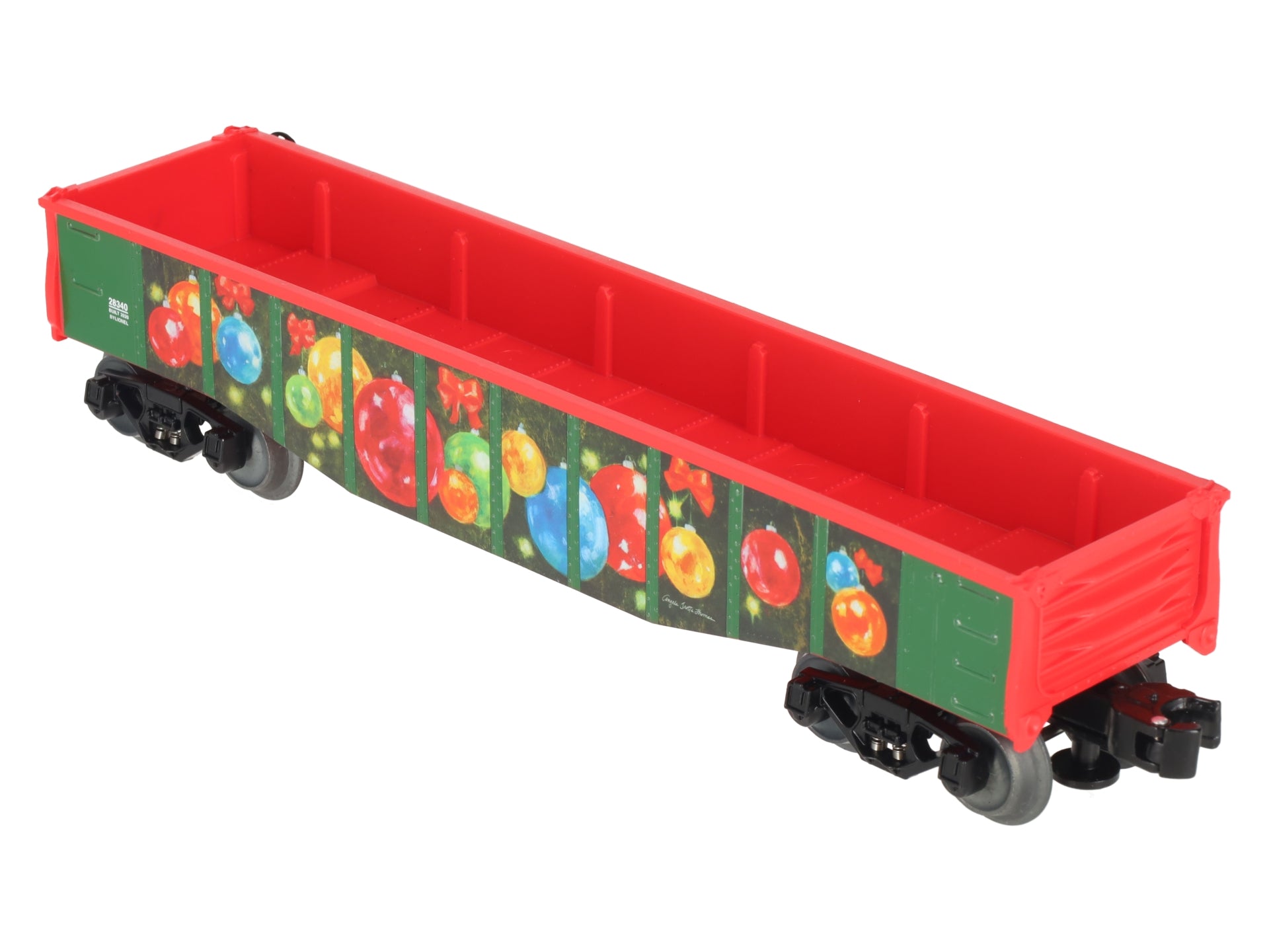 Lionel 2028340 O Gauge Angela Trotta Thomas Gondola w/ Presents & Trees