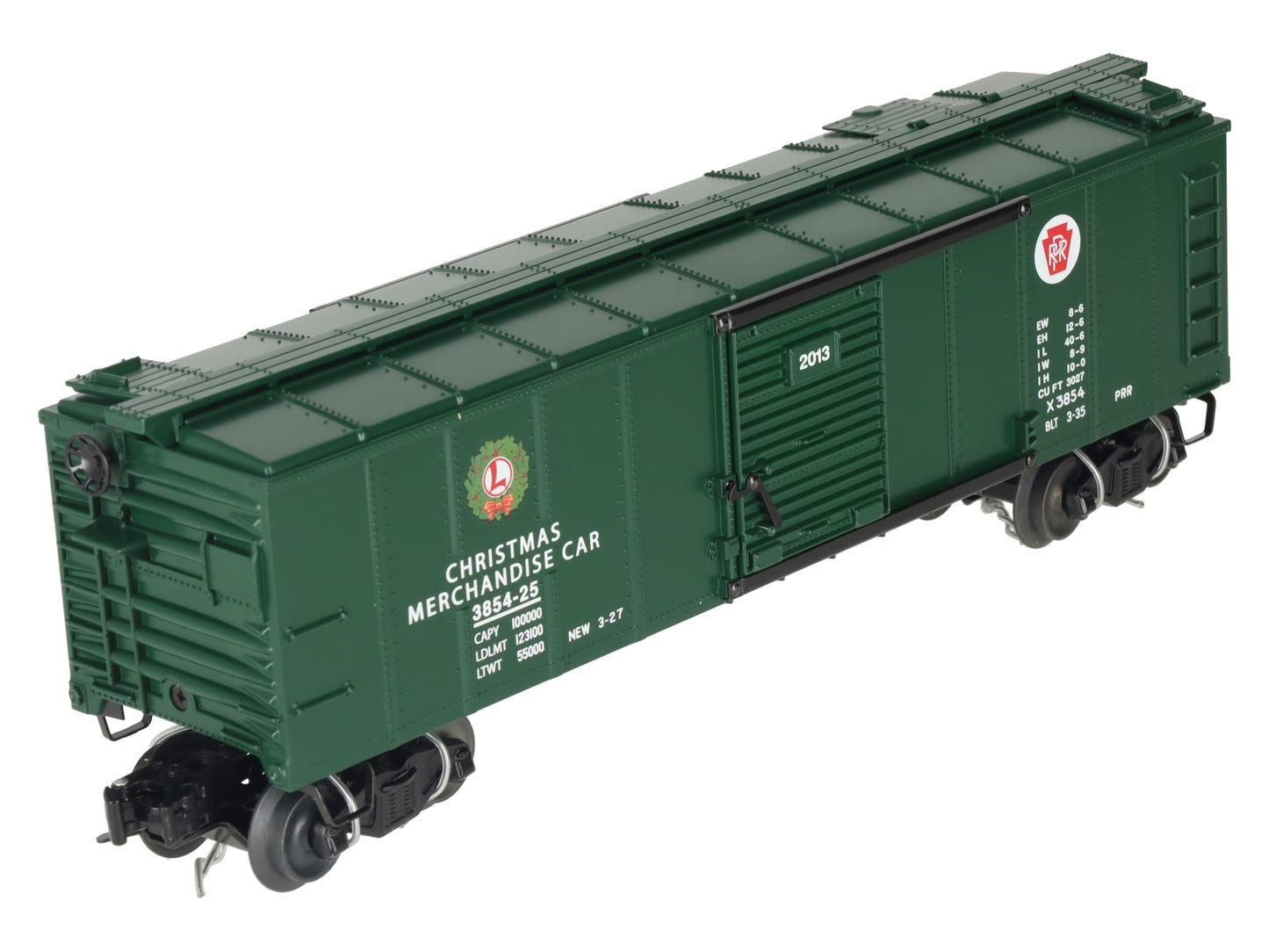Lionel 6-27949 O Pennsylvania RR Christmas Operating Merchandise Car #3854-25 LN/Box