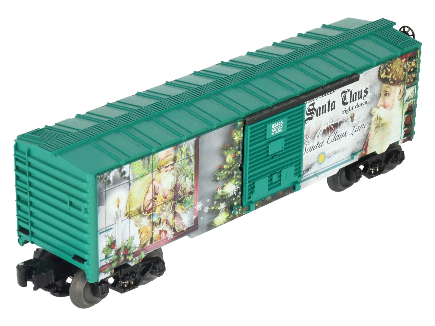Lionel 6-83445 O Smithsonian Old St. Nicks Christmas Boxcar LN/Box